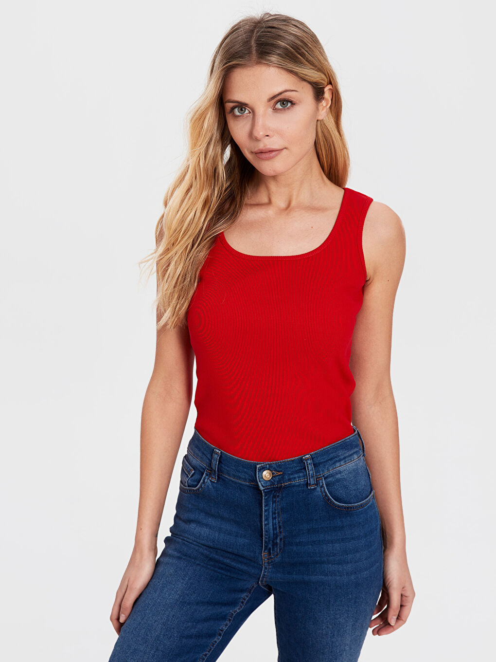LC Waikiki Woman RED Tank Top -0SB726Z8-HYZ