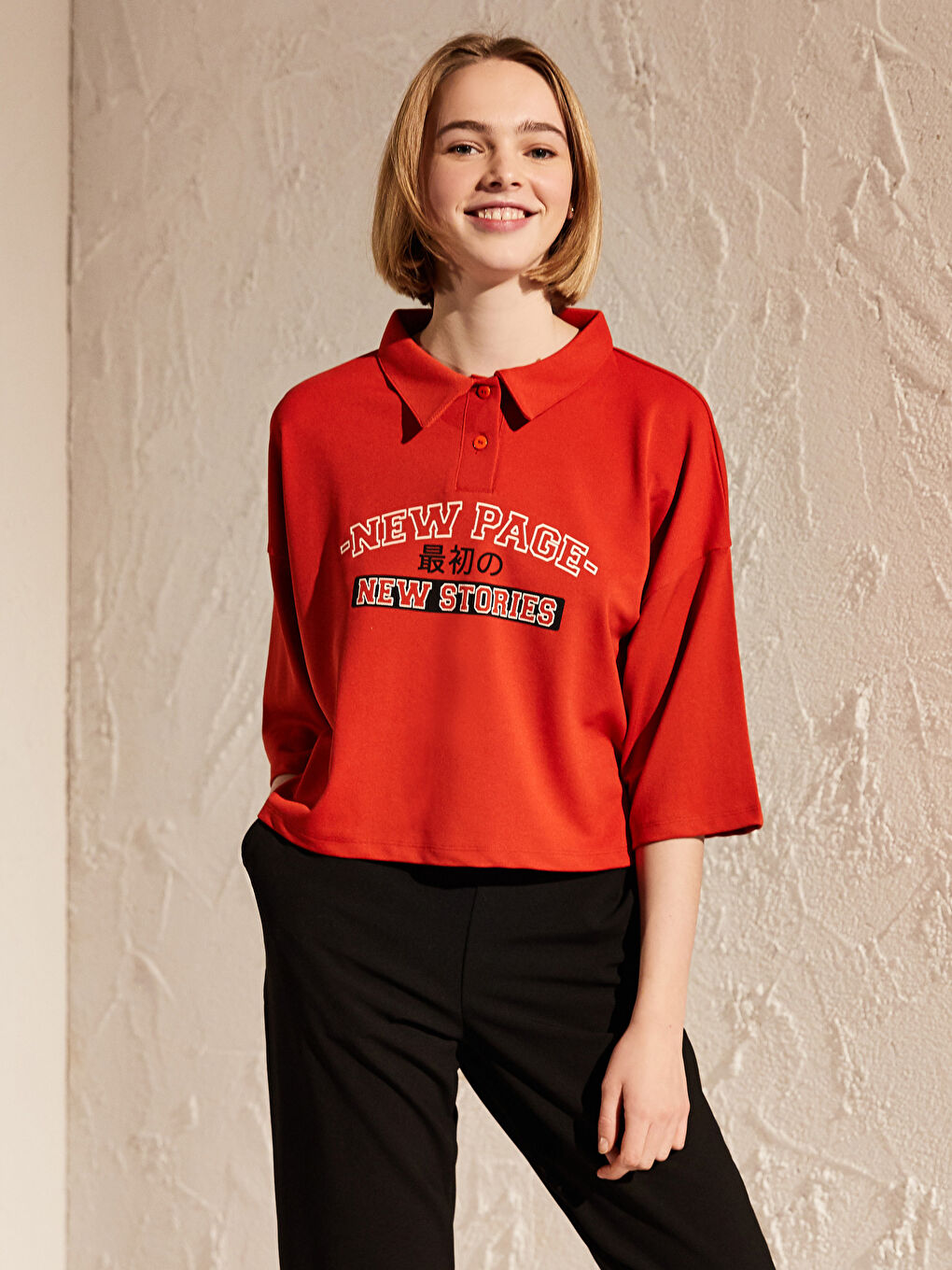 Kırmızı Narçiçeği Tişört