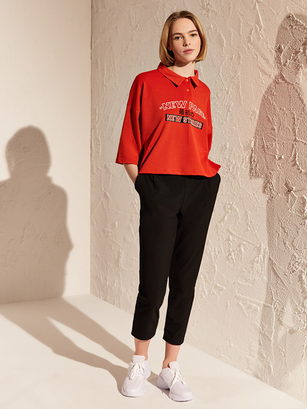 Kırmızı Narçiçeği Tişört-3