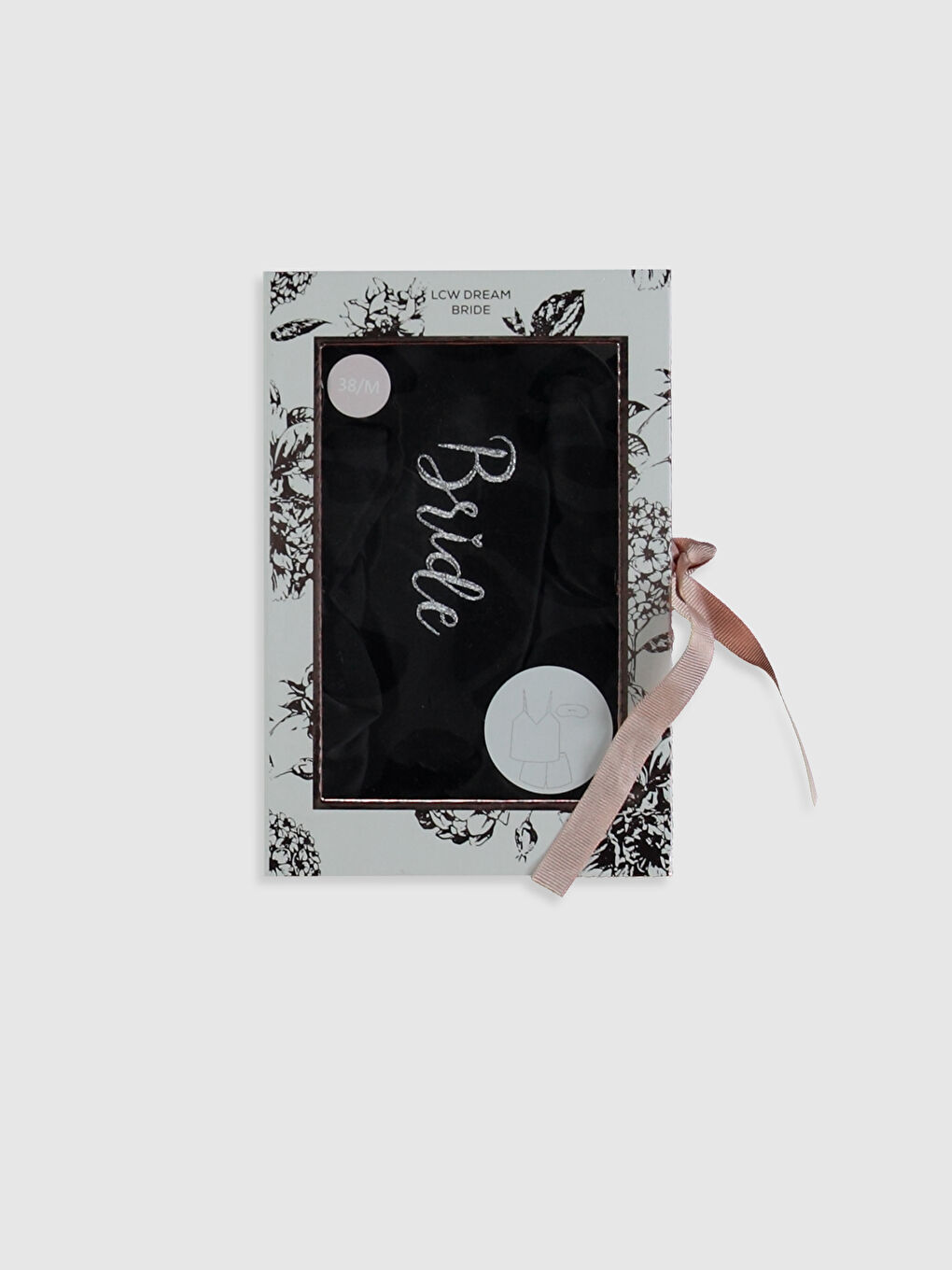 Siyah V Yaka Askılı Kadın Saten Pijama Takım