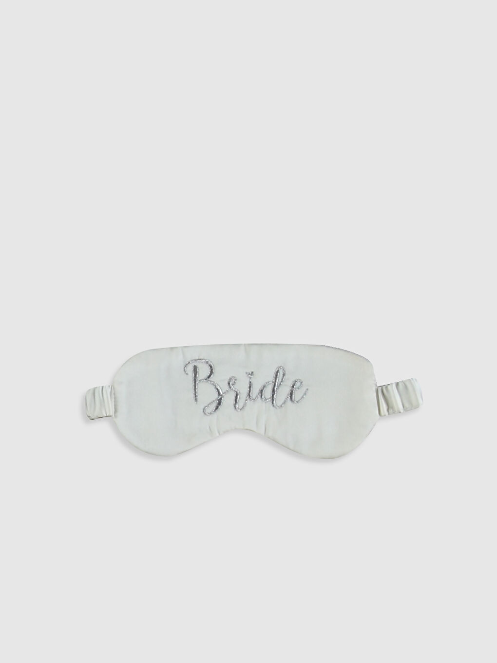 Ekru V Yaka Askılı Kadın Saten Pijama Takım-5