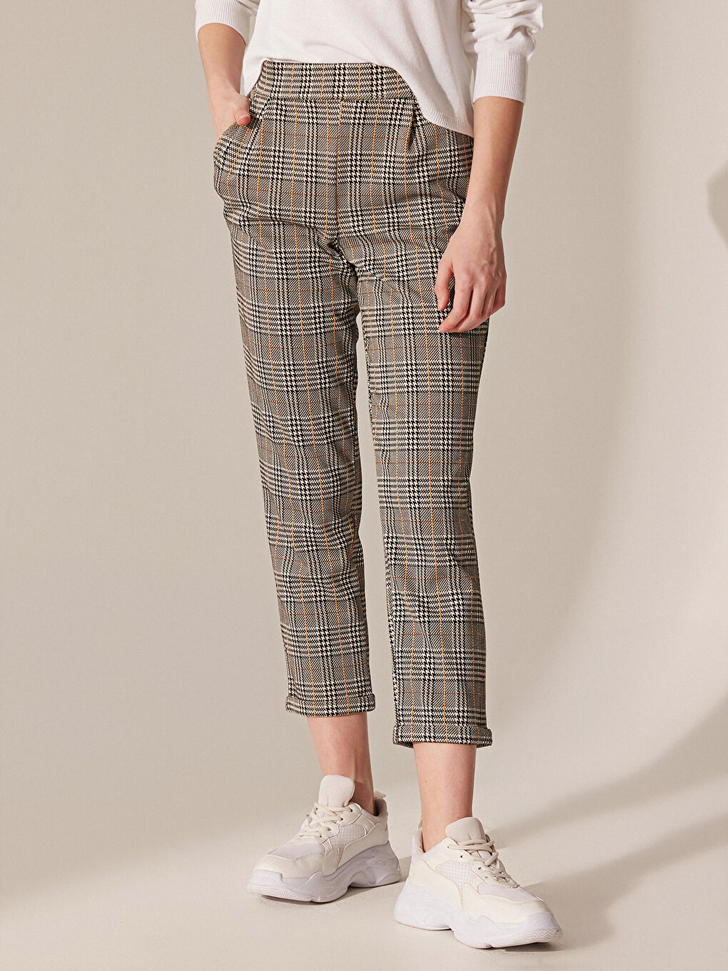 Брюки Женские Вискозные Mom Fit-2