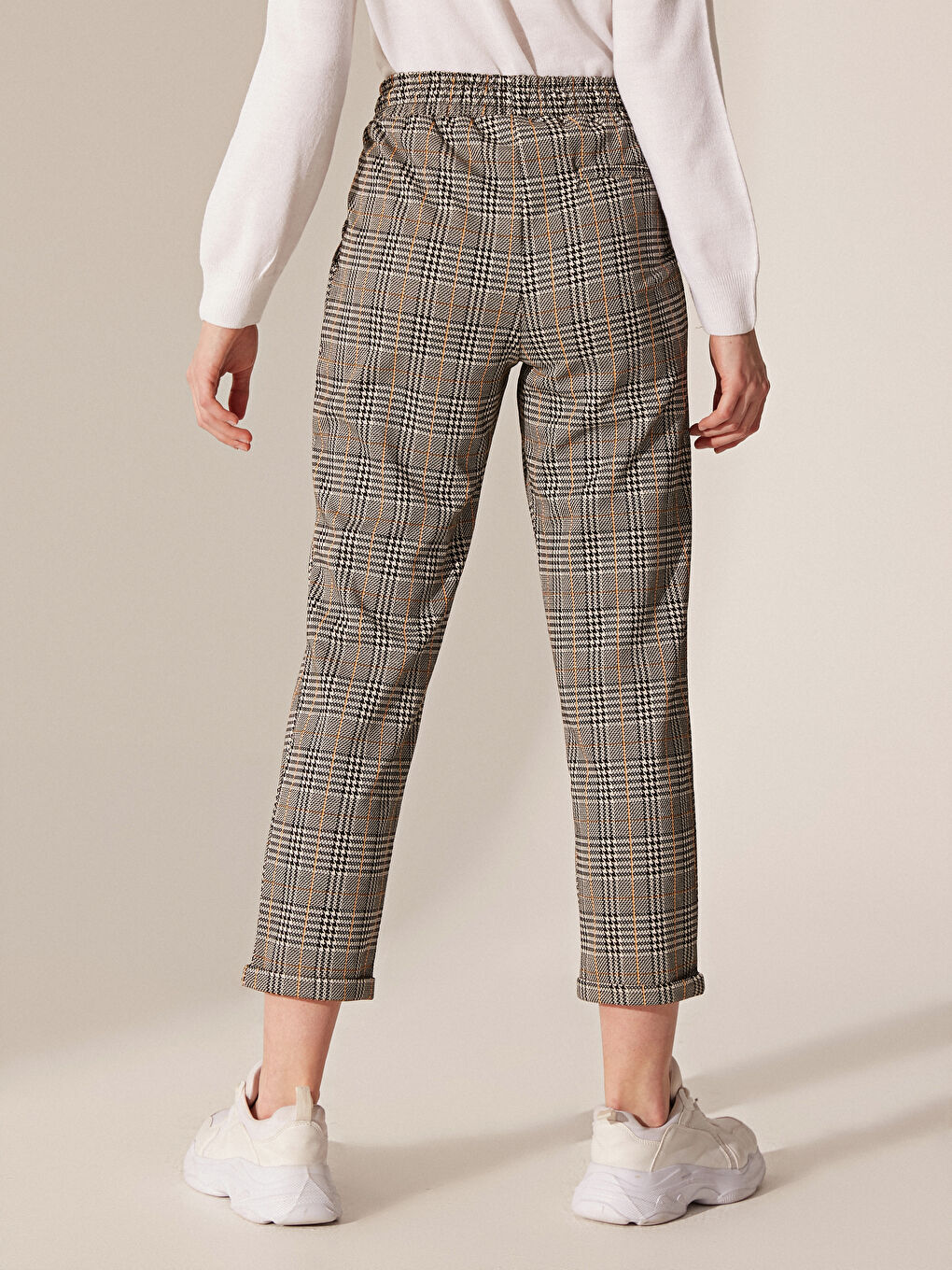 Брюки Женские Вискозные Mom Fit-3