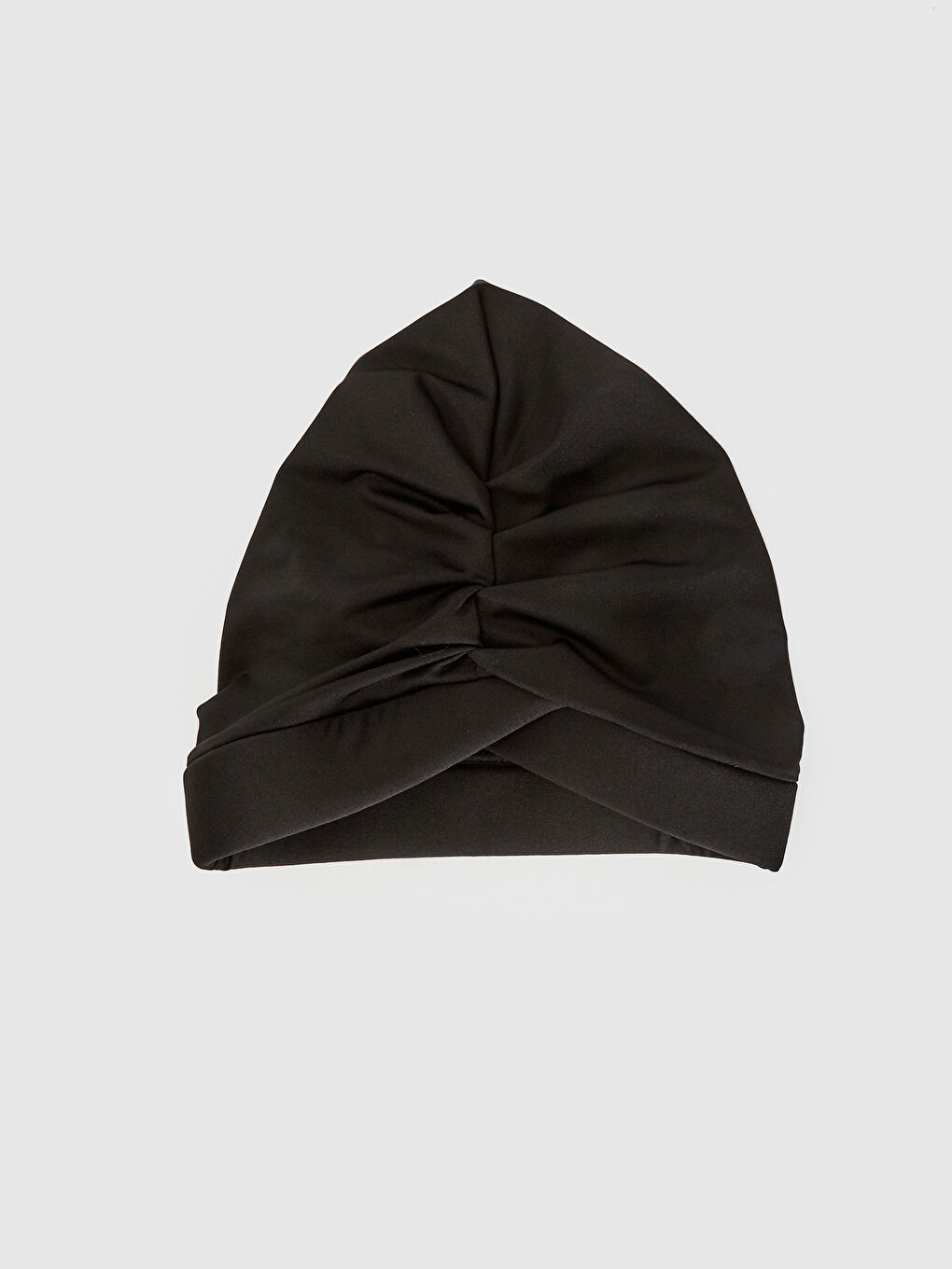 Siyah Tesettür Kadın Yüzme Bonesi-2