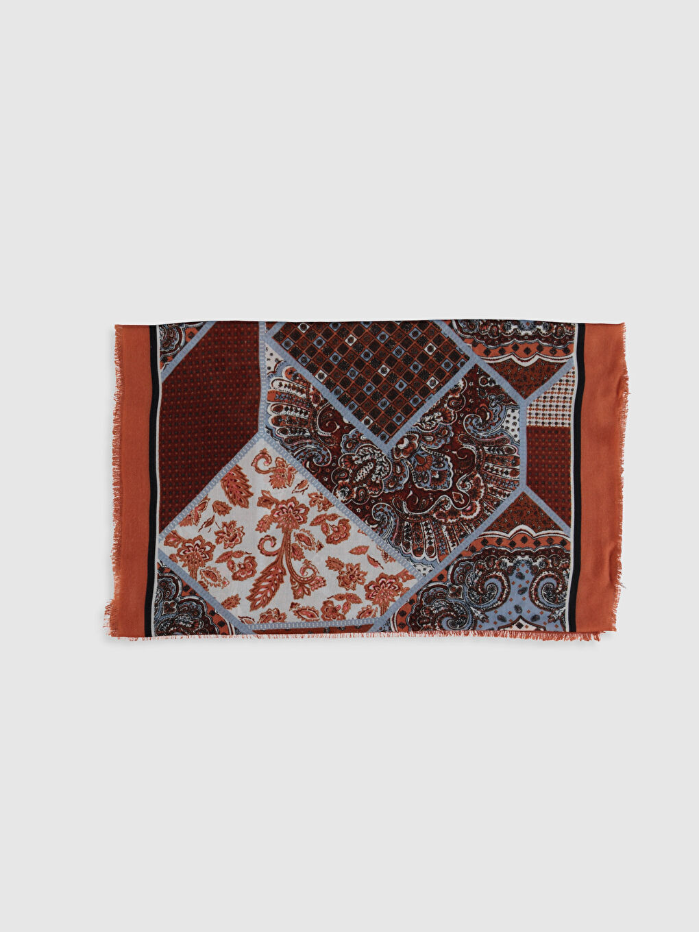LCW ACCESSORIES Woman BROWN Large Scarf -0SD705Z8-DAV