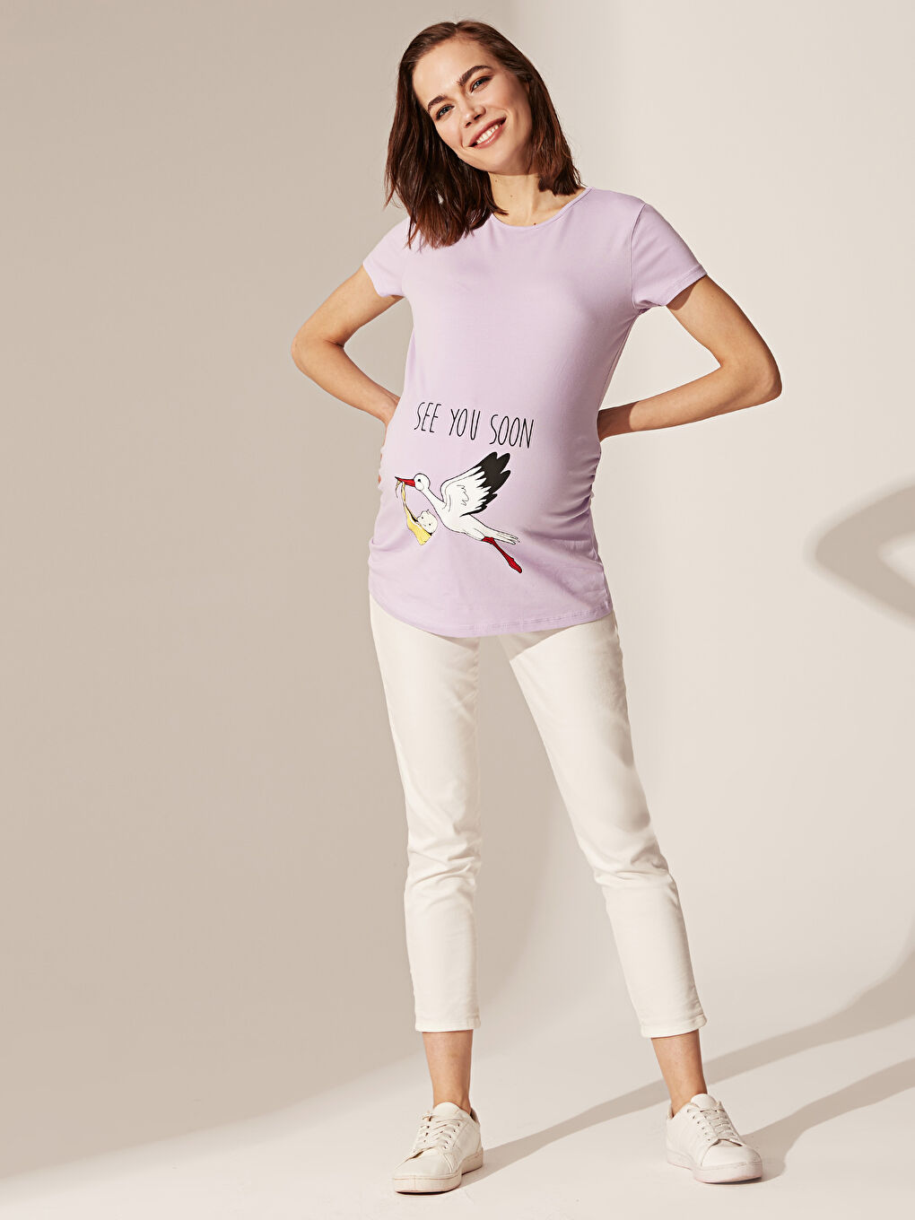 Woman LILAC T-Shirt-4