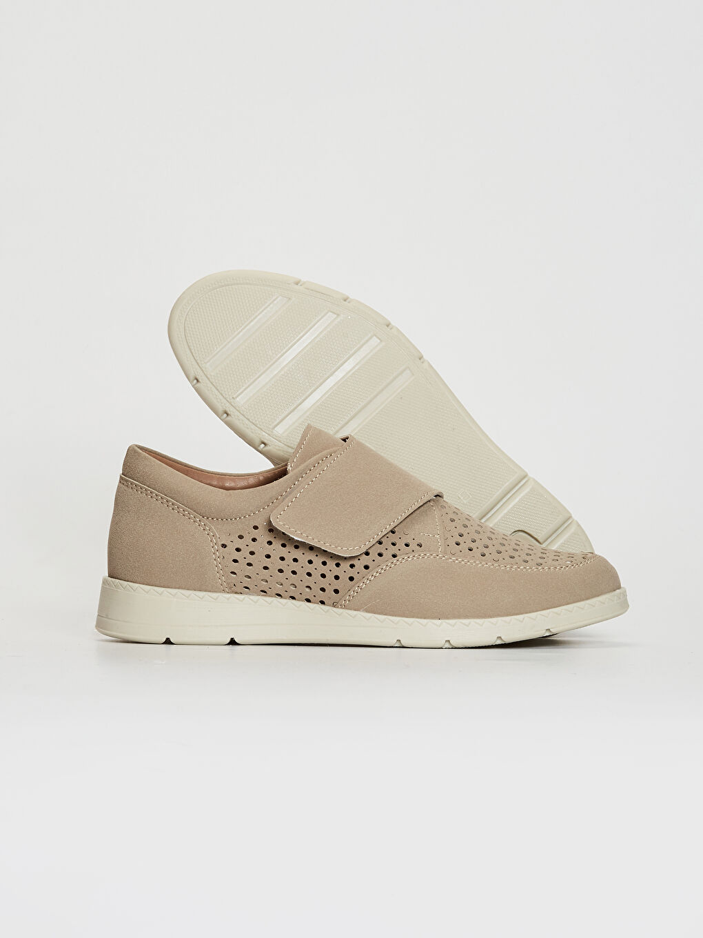 Woman BEIGE Suit Shoes-1