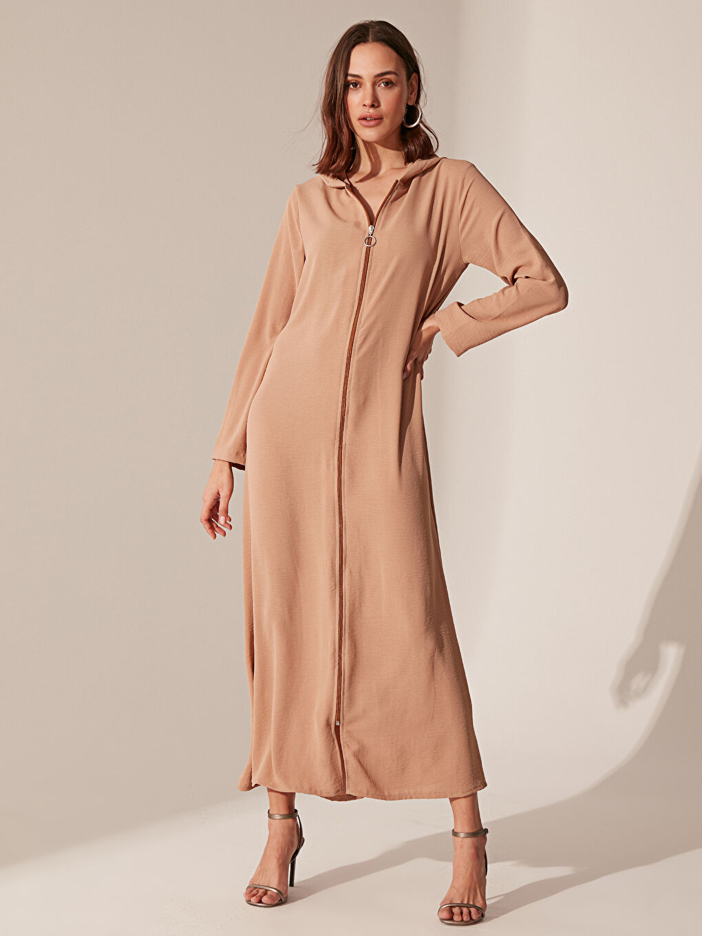 Woman BEIGE Dress-1