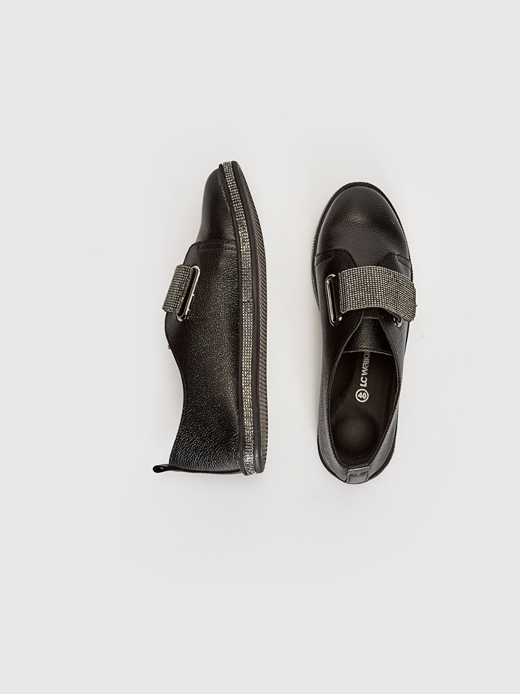 Женщины Черный Кроссовки-1