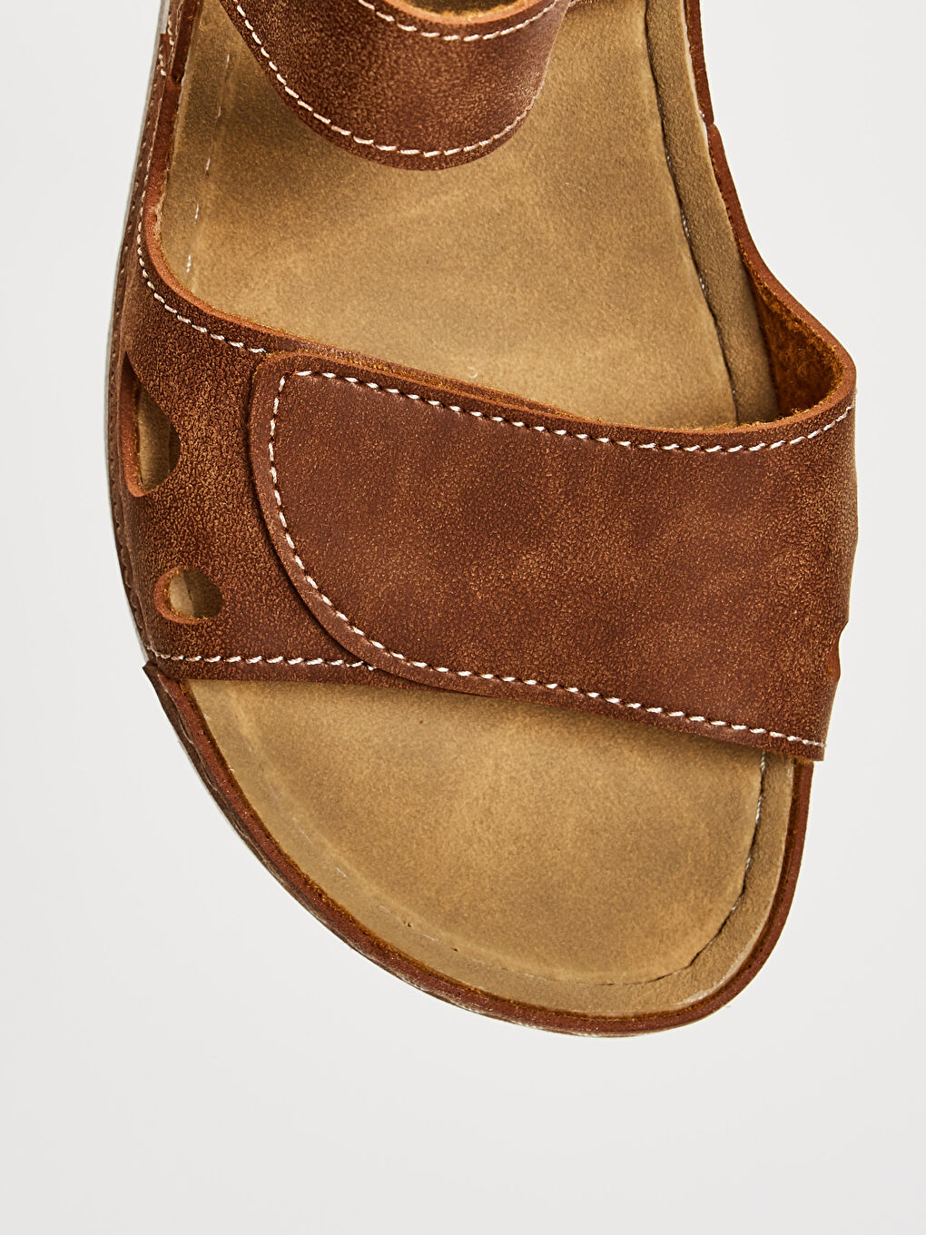 Kahverengi Taba Sandalet-4