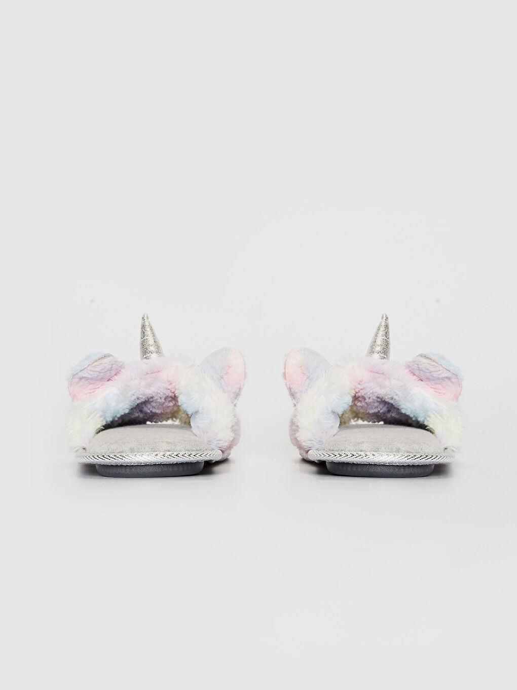 Karışık Kadın Pelüş Ev Terliği-4