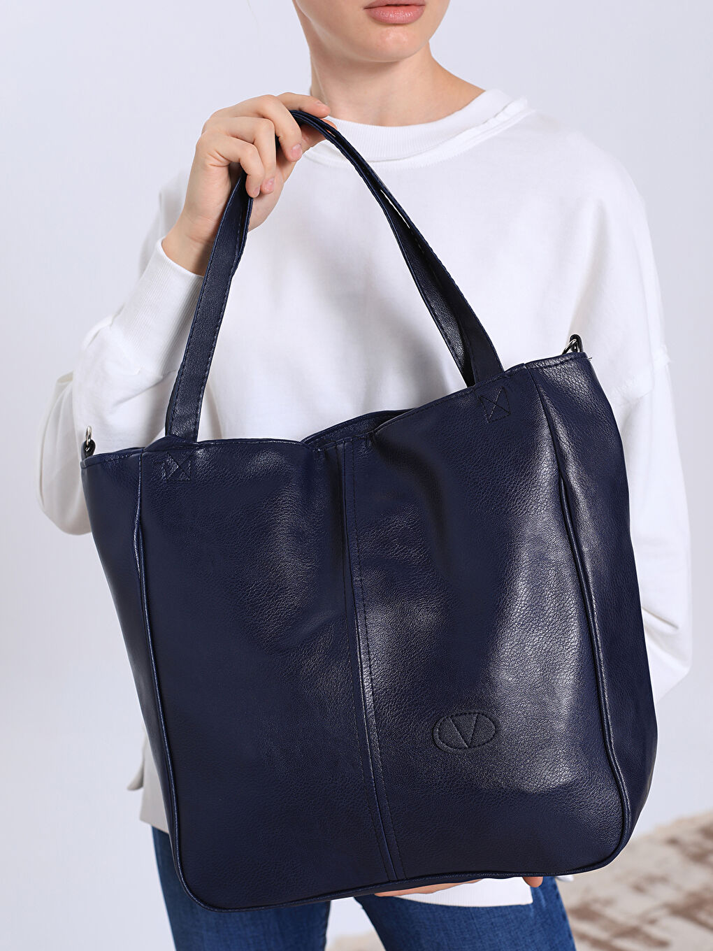 Lacivert Omuz Çantası