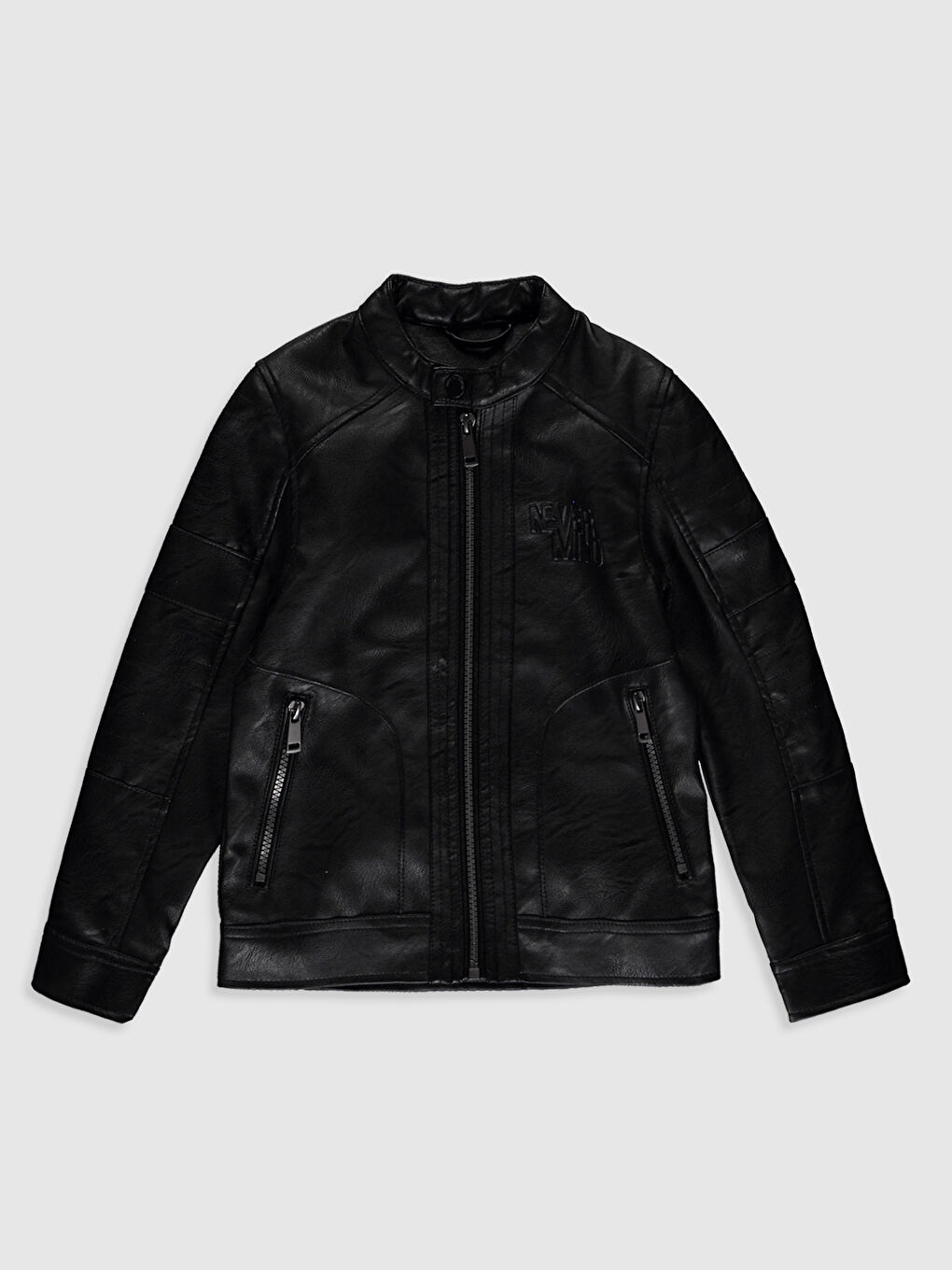 Faux Leather Boys' Jacket