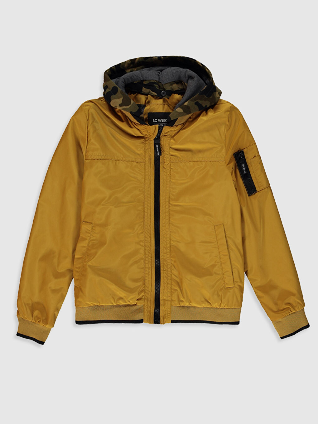 Boy’s Short Coat with Hood