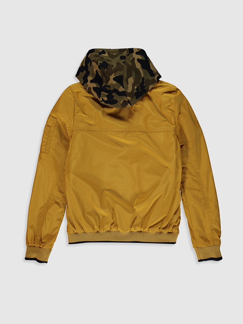 Boy’s Short Coat with Hood-1