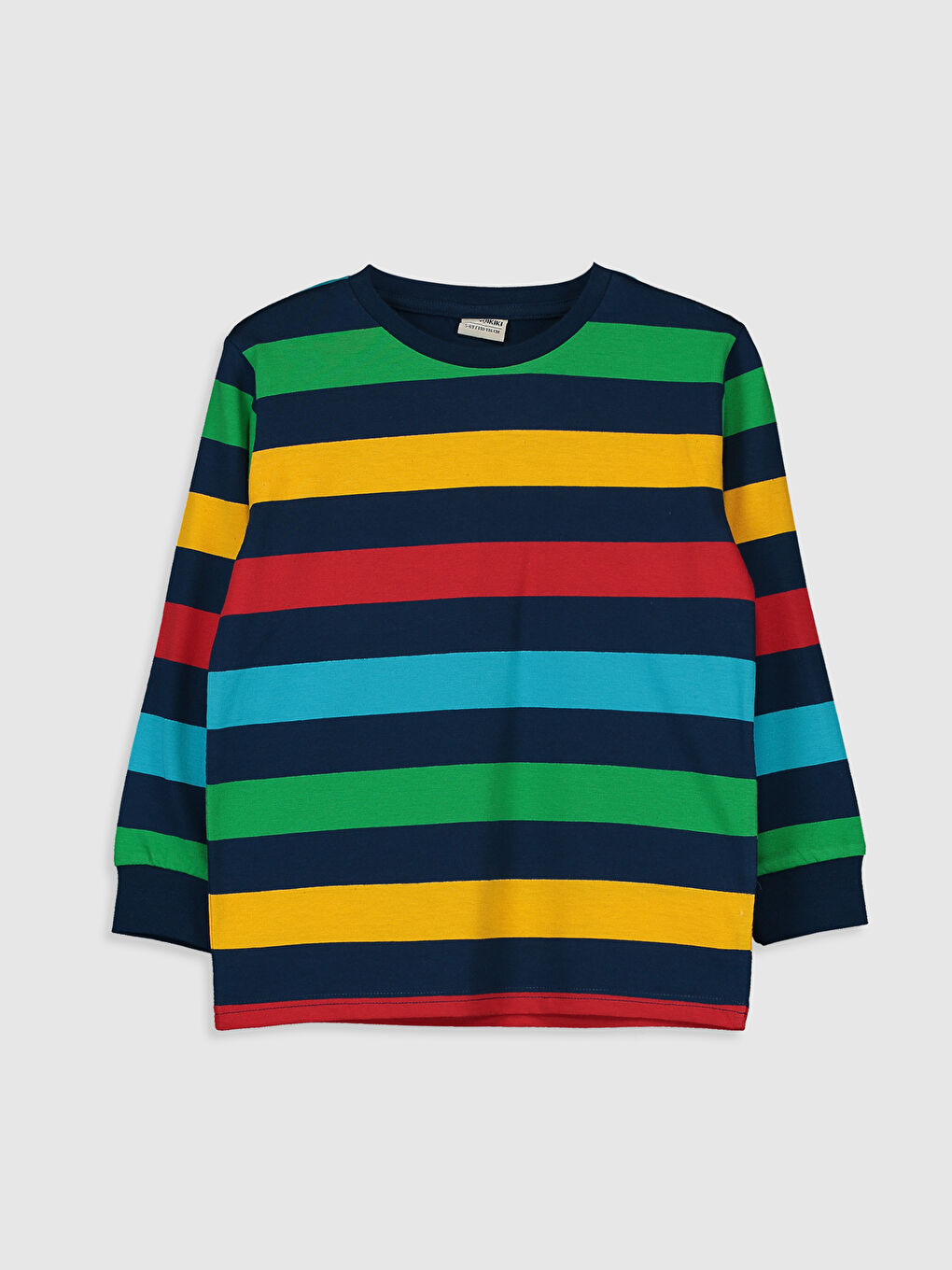 T-shirt à manches longues pour garçons à col rond