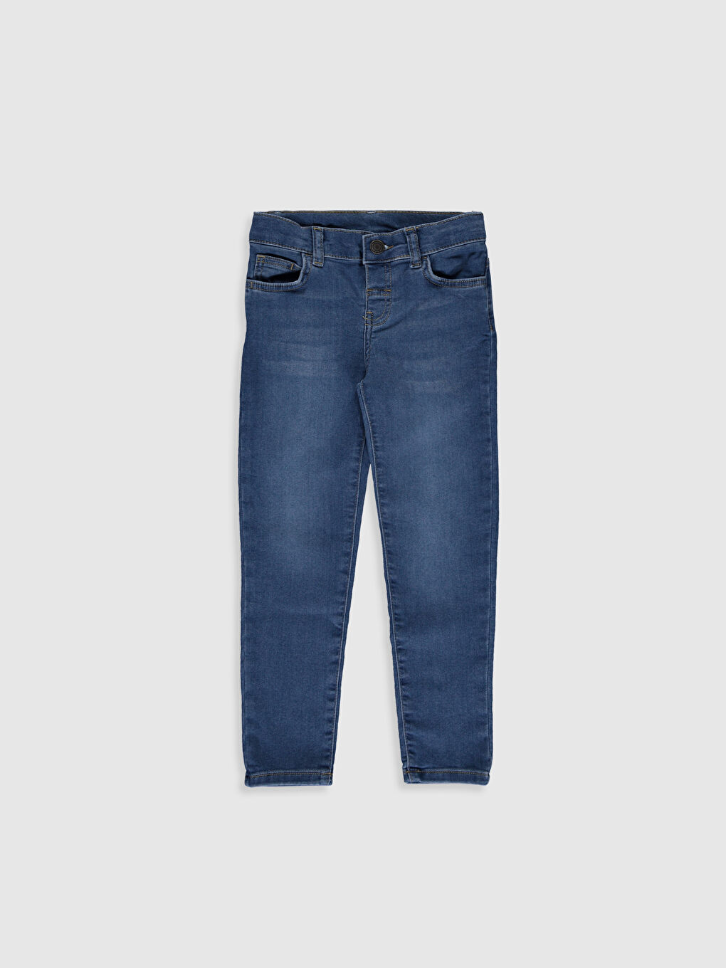 İndigo Skinny Erkek Çocuk Jean Pantolon
