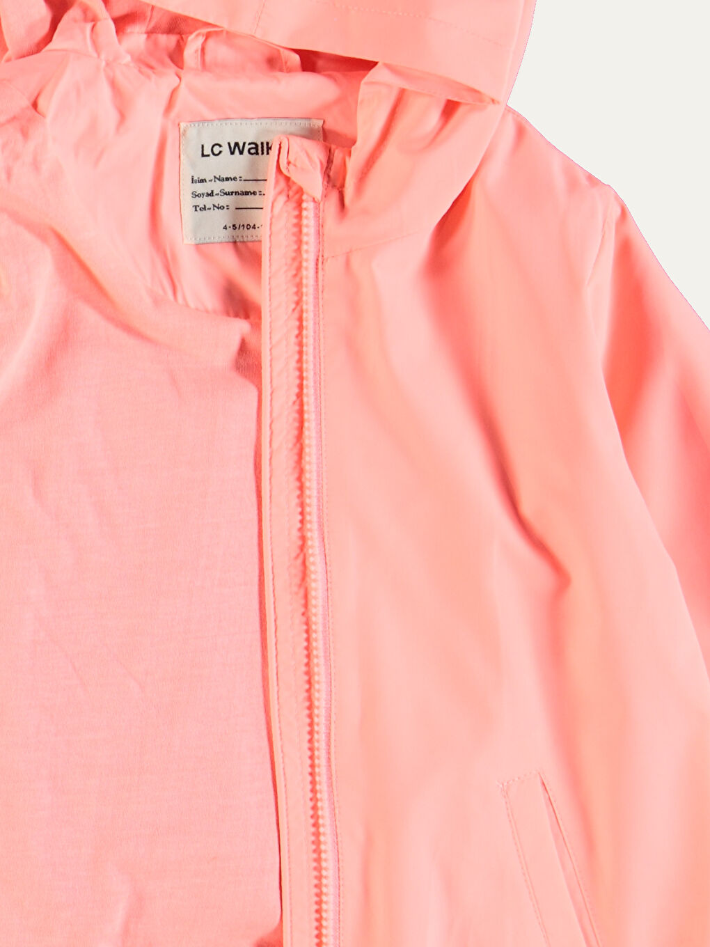 Hooded Long Sleeve Girls' Coat-4