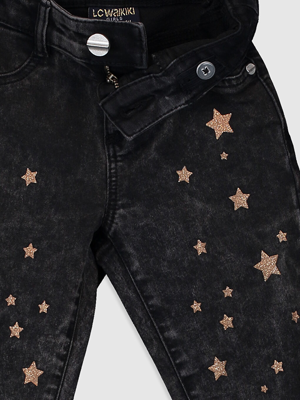 Mavi Slim Fit Kız Çocuk Jean Pantolon-2