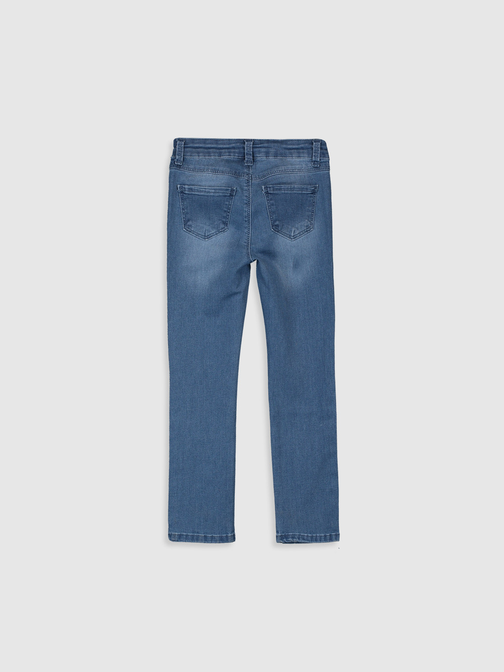 İndigo Slim Fit Kız Çocuk Jean Pantolon-1