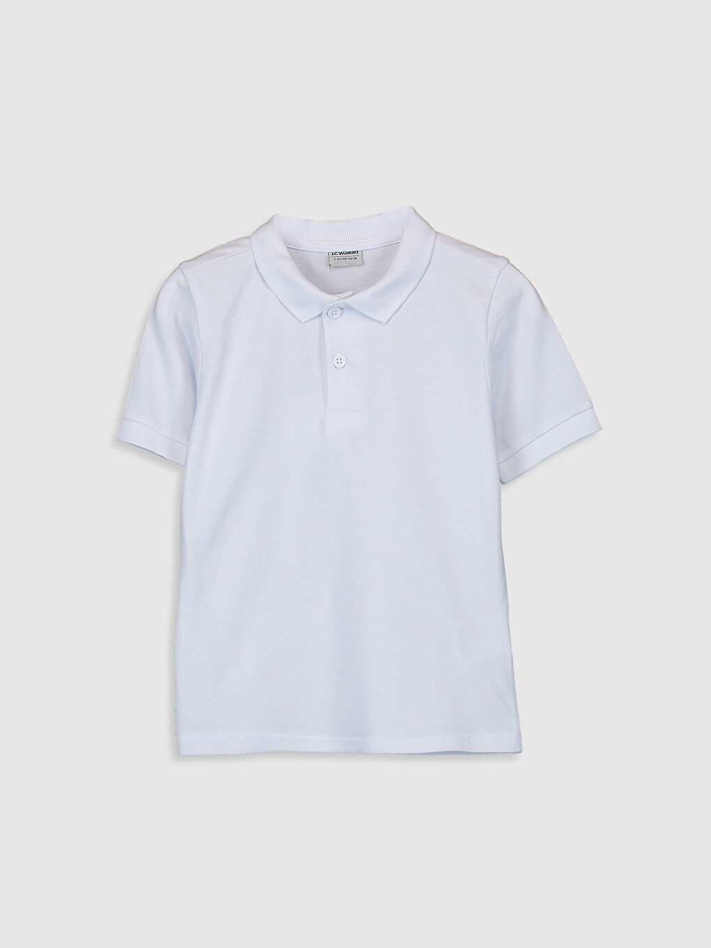 Хлопковая футболка-поло для мальчиков