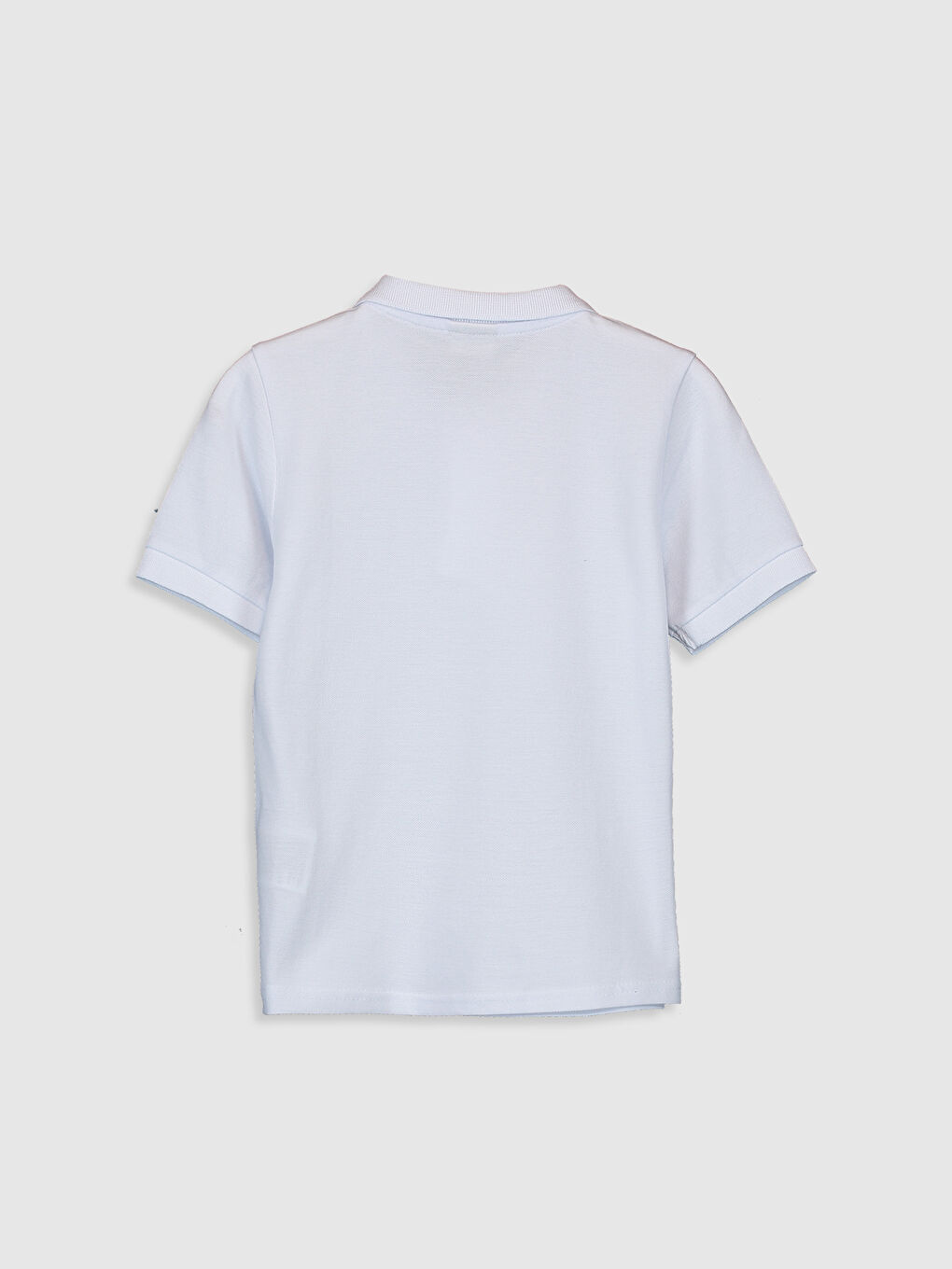 Хлопковая футболка-поло для мальчиков-1