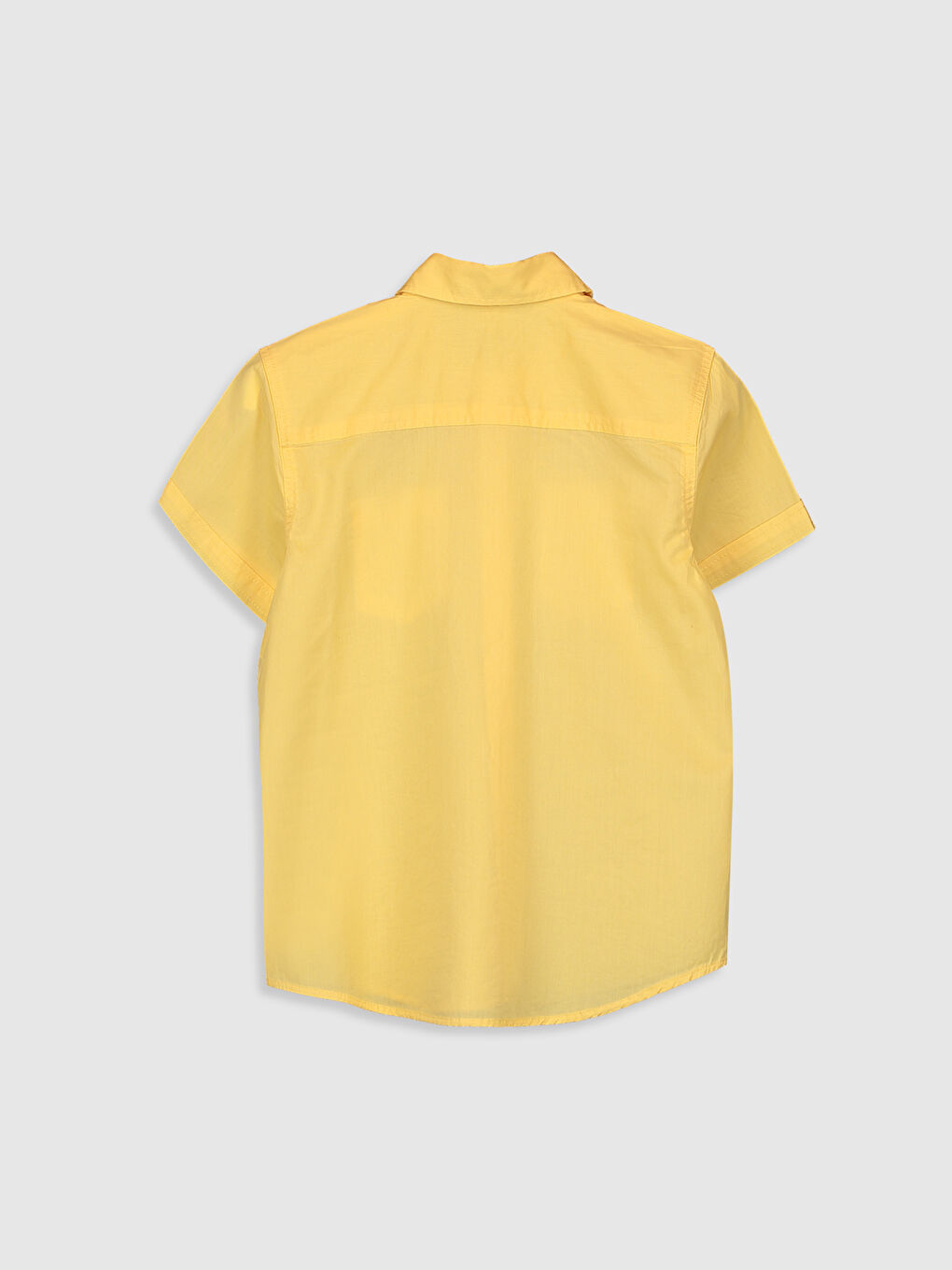 Short Sleeve Poplin Boys' Shirt-1