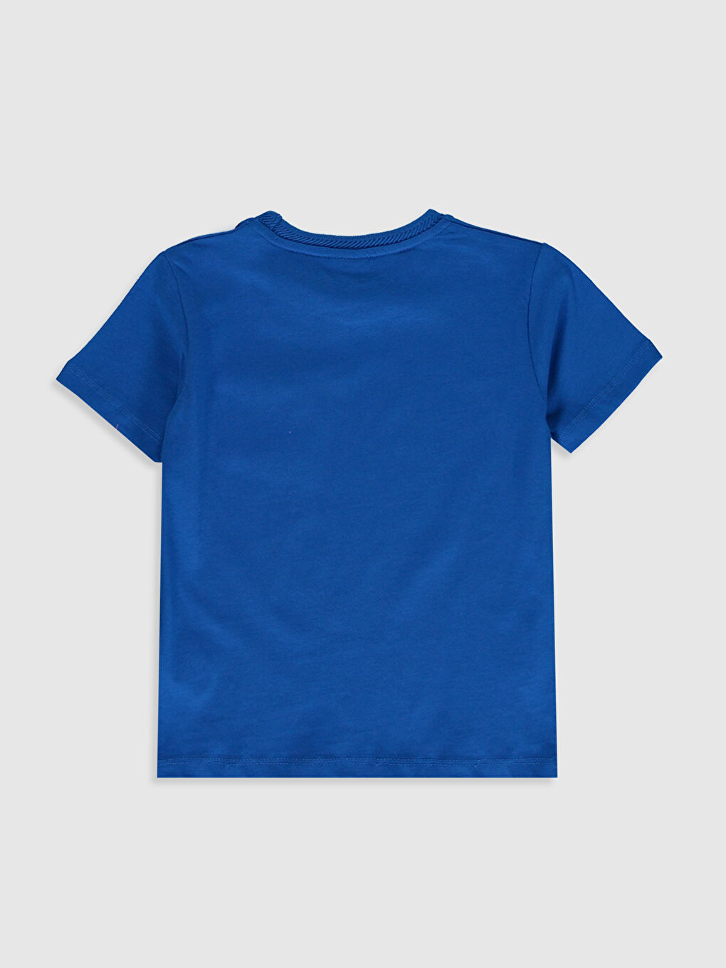 Mavi Bisiklet Yaka Kısa Kollu Erkek Çocuk Tişört-1