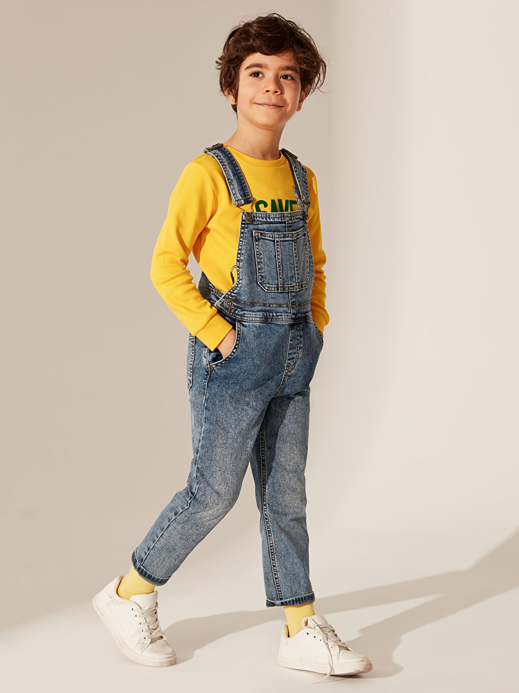 Jungen Jeans-Latzhose