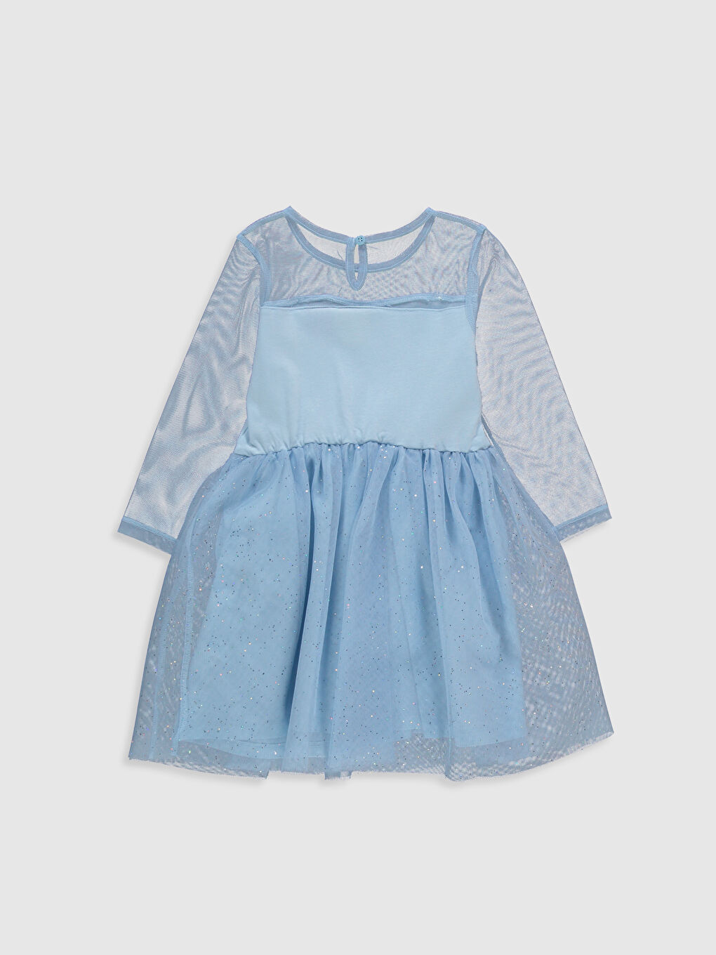 Ұзын жеңді қыздар көйлегі-1