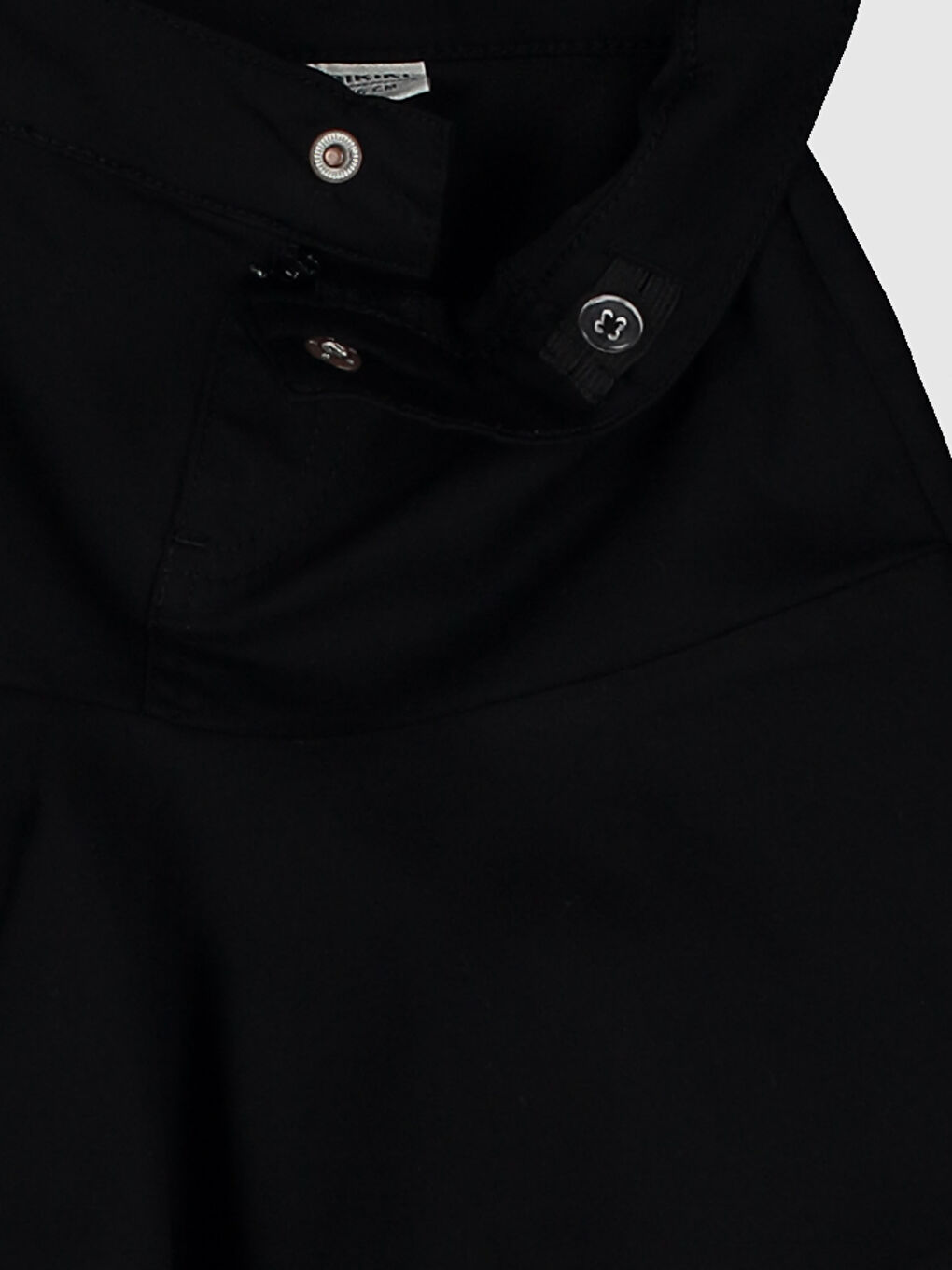 Базовая Юбка-клеш Детализированная Габардин Для Девочки-2