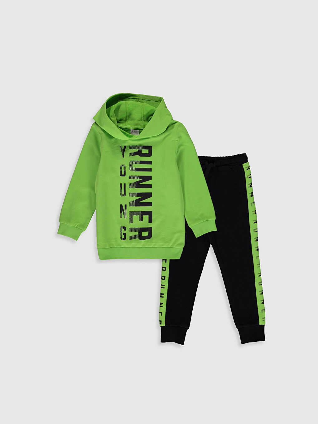 طقم أولاد كم طويل بكابوش