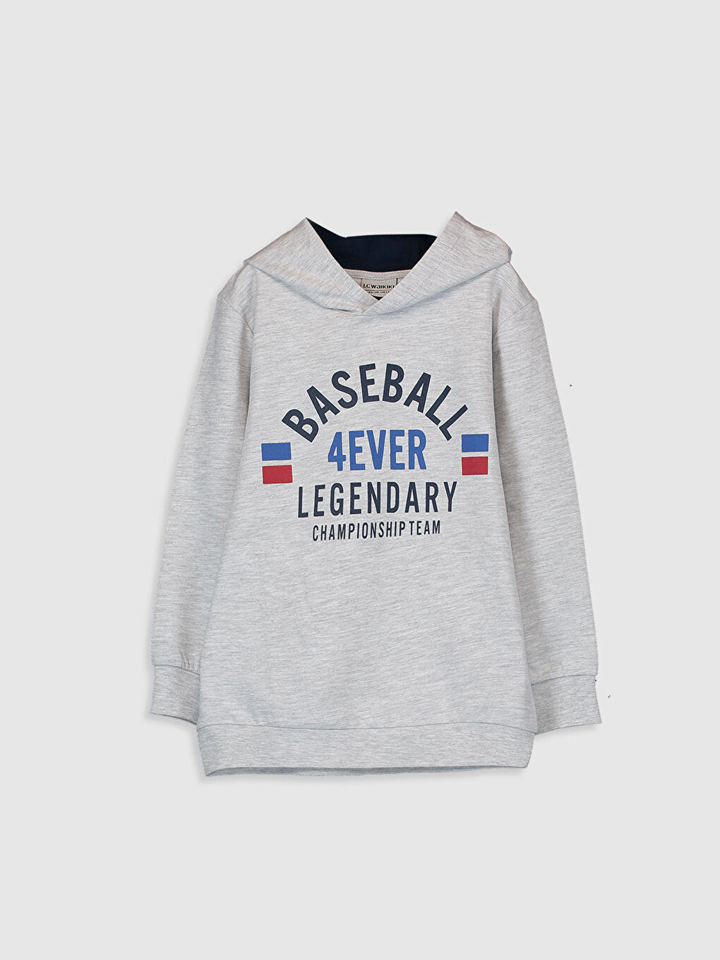 سويت شيرت ولادي بأكمام طويلة مطبوعة بغطاء للرأس وبنطلون رياضي-2