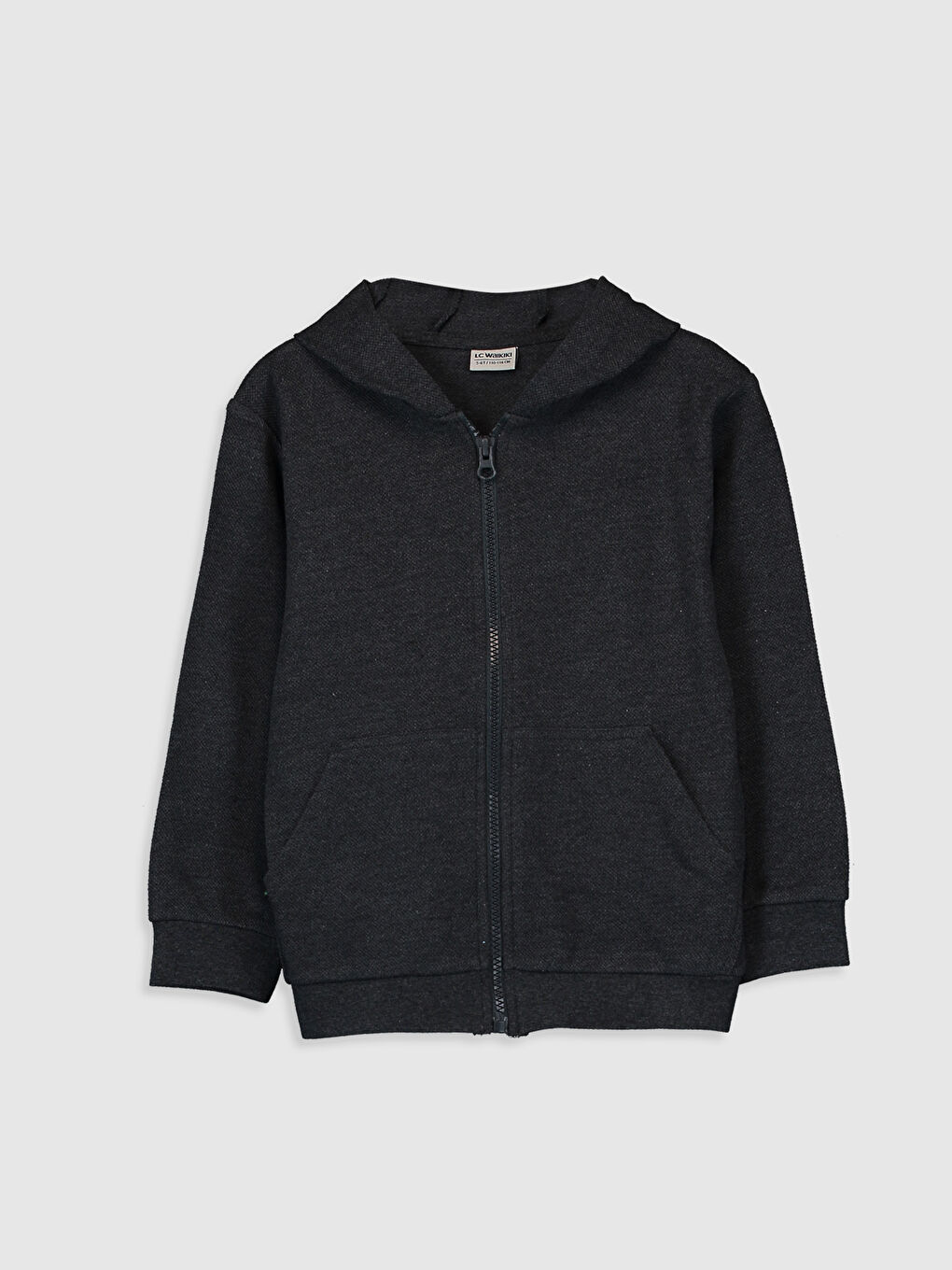 سويت شيرت بسحاب بكابوش للأولاد