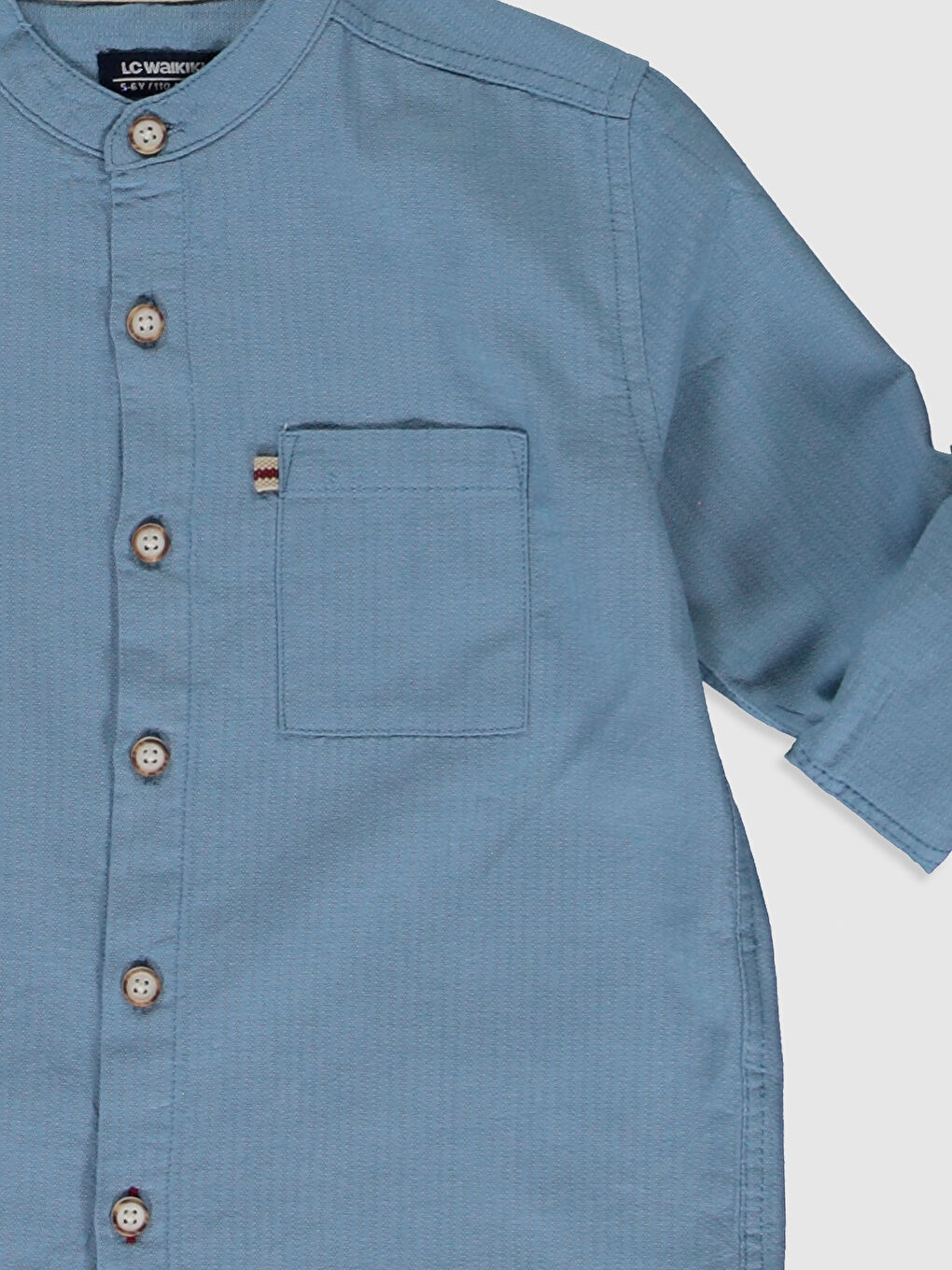 Mat Mavi Gömlek-2