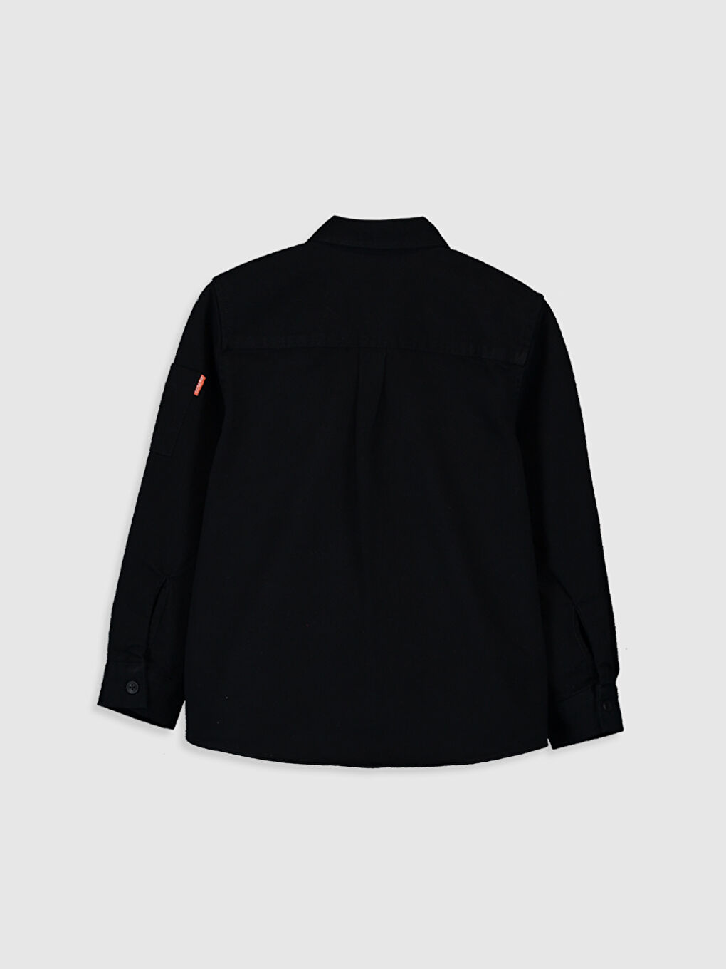 Рубашка для мальчика из поплина с длинным рукавом-2