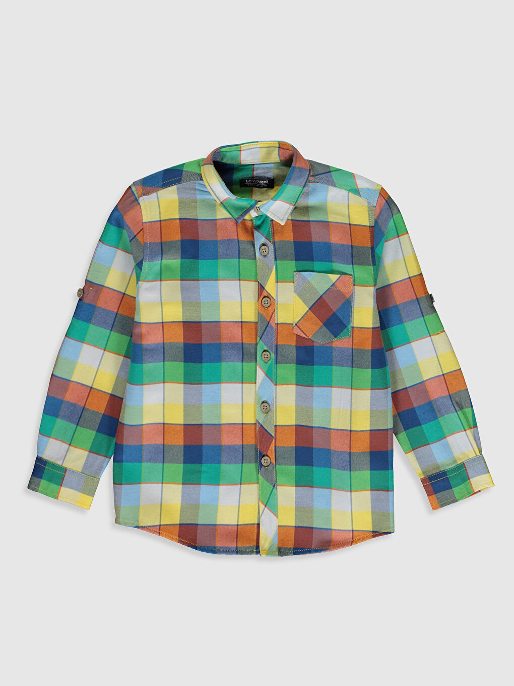 Long Sleeve Twill Boys' Shirt