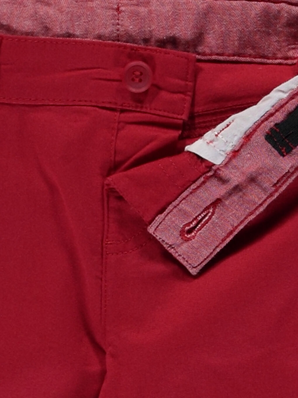 Slim Fit Basic Gabardine Boys Trousers-3