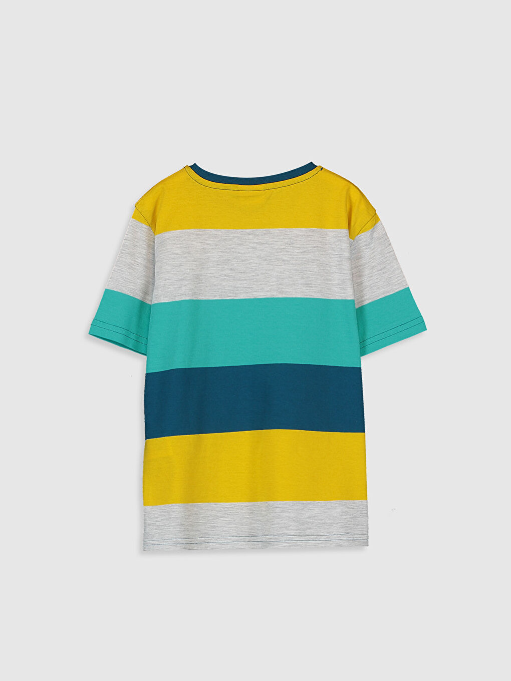 Boy's Striped Cotton T-Shirt-1