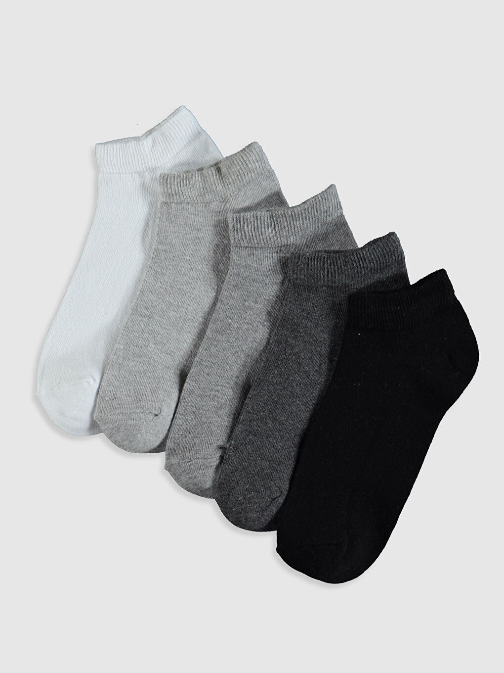 Karışık Basic Erkek Çocuk Patik Çorap 5'li