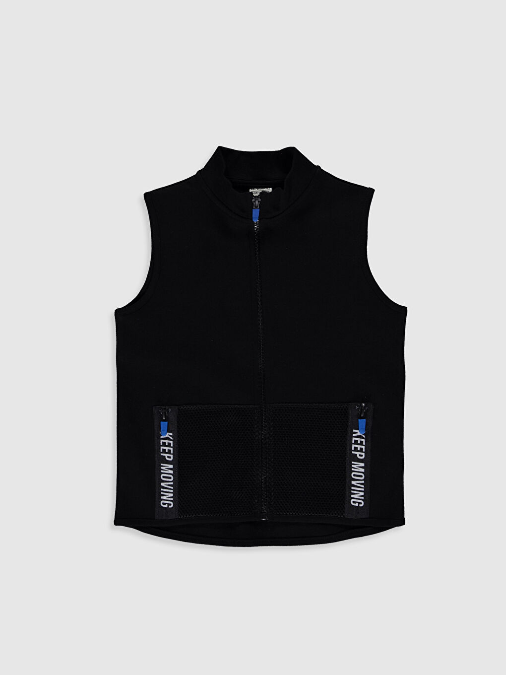 Vertical Collar Boys Vest