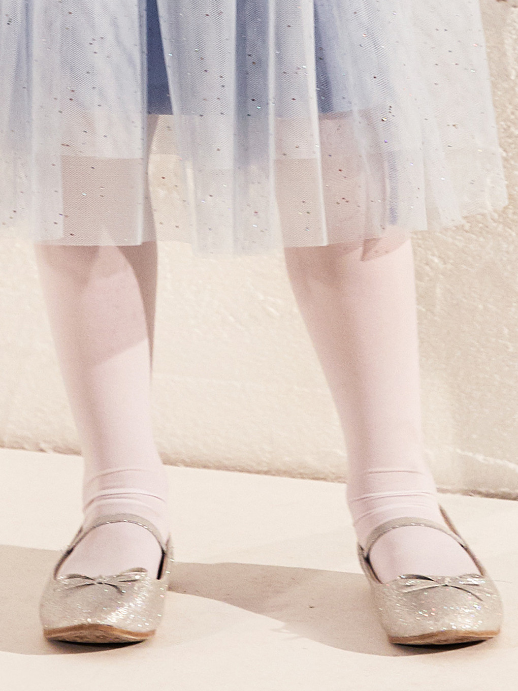 Girl Grey Ballet Flats