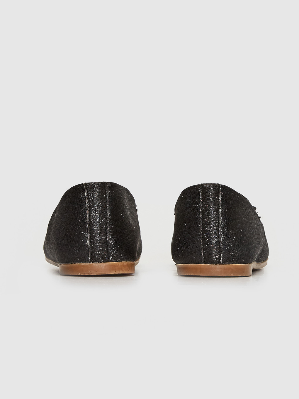 Girl Black Ballet Flats-3