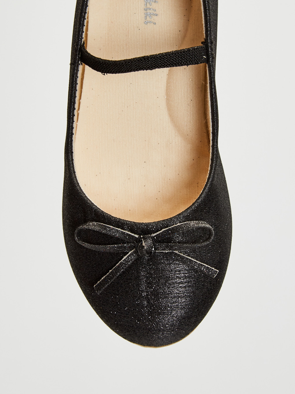 Girl Black Ballet Flats-4