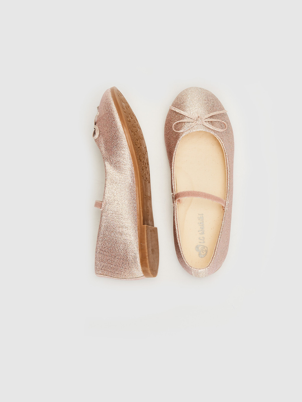 Girl Pink Ballet Flats-2