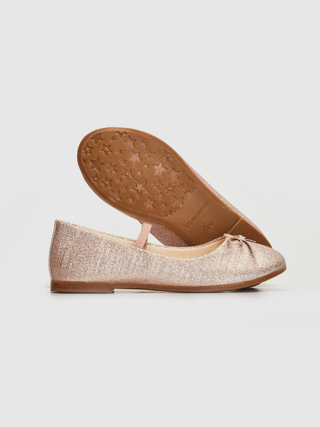 Girl Pink Ballet Flats-3