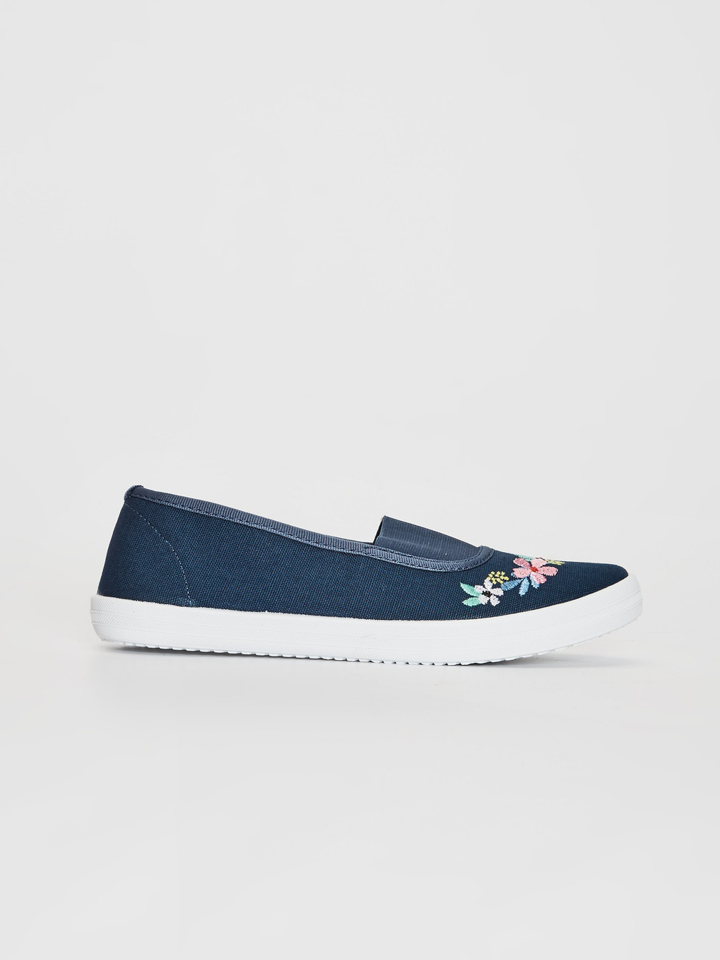 Girl Navy Ballet Flats