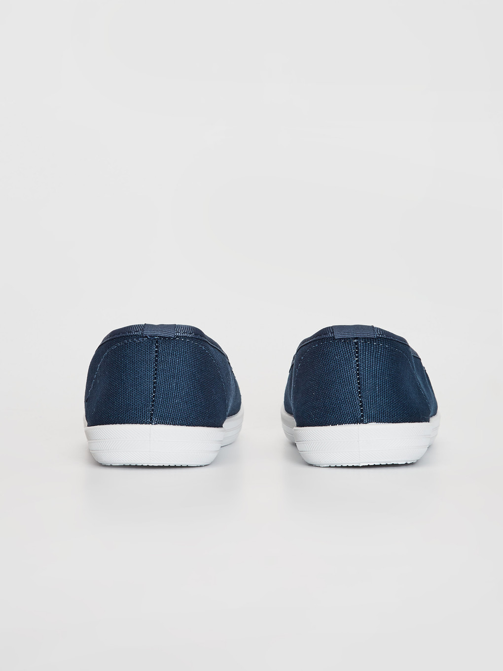 Girl Navy Ballet Flats-3