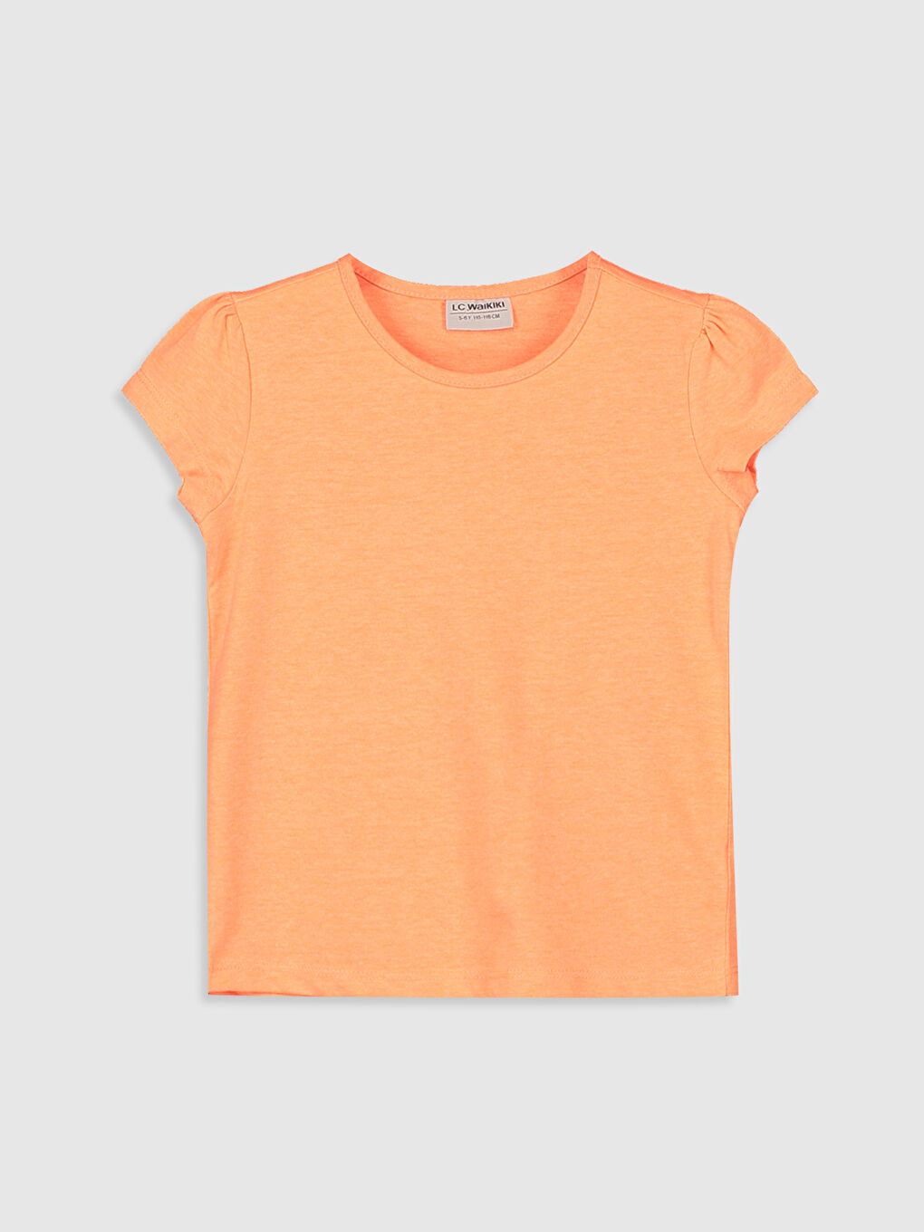 Floresan Turuncu Tişört