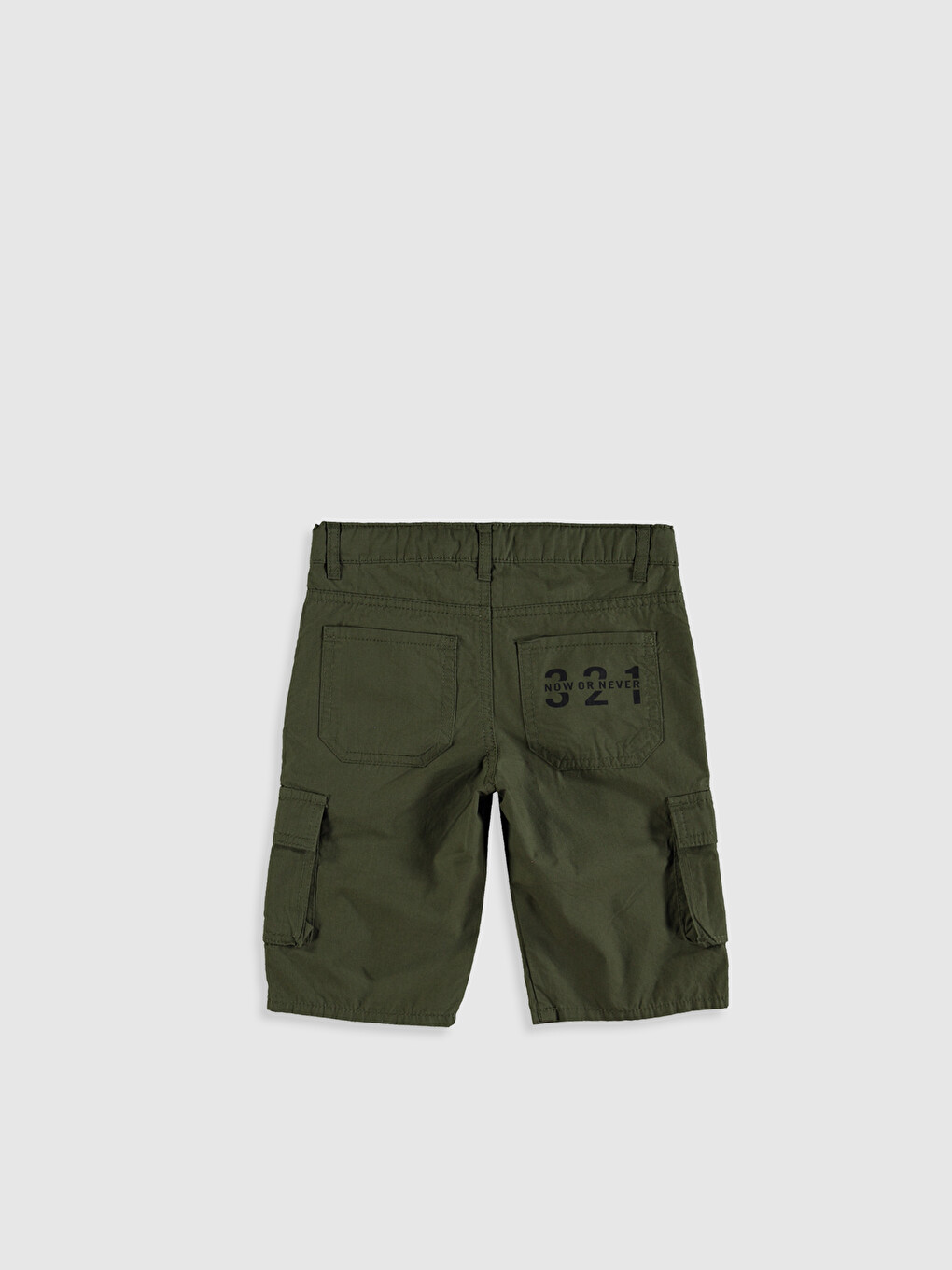 Basic Poplin Boy Cargo Roller-1